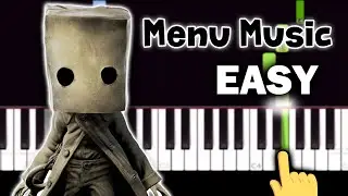 Little Nightmares 2 - Menu Theme Music - EASY Piano tutorial