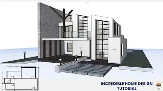 Archicad  tutorial - Complete project design From Scratch (A to Z)