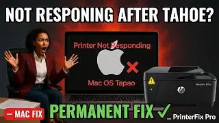 HP OfficeJet Pro 8015e Not Responding After macOS Tahoe Update? Permanent Fix in 4 Steps (2026)