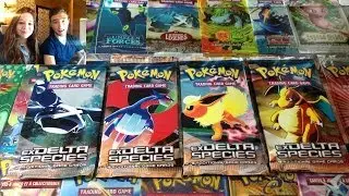 # 5000 Abonnés # Face Opening 2 ! Ouverture de 4 Boosters Pokémon EX Espèce Delta Us Ft MissJirachi