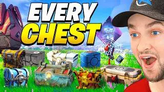 Evolution of All Chests in Fortnite! (Chapter 1 - Chapter 6)
