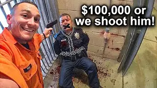 When Criminals Take Cops Hostage