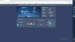 Arduino weather sensors data in python by plotly dash