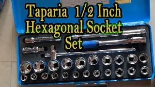 TAPARIA 27 Pcs Socket Set C S14HXL || 1/2 Inch Sq. Drive Hexagonal