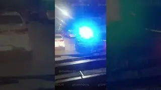 В Сочи иномарка перевернулась на крышу в тоннеле на Дублере Курортного проспекта