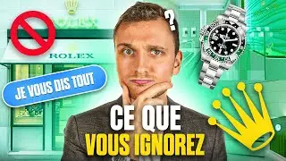 Pourquoi vous n’aurez JAMAIS votre montre Rolex en boutique ! (Ou presque)