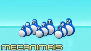 Mecanimais 108 - Os multi pingüins