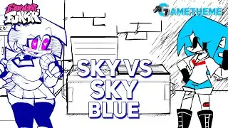 FNF Kitsuneskulls Sky VS SkyBlue (FNF Mod) | FNF VS Skyblue FNF