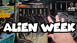 ALIEN Comic Book WEEK - WHAT TO EXPECT - SATURDAY SHOWCASE