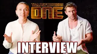 Transformers One Chris Hemsworth And Scarlett Johansson Interview