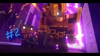 Сражения в верхнем мире! Minecraft Legends #2