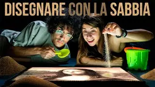 Can you DRAW... with SAND? 🐸