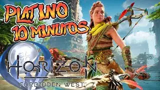 GUÍA CORTA para conseguir el PLATINO de HORIZON FORBIDDEN WEST | PS4-PS5