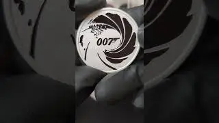 Bond, James Bond 007 2022 Tuvalu 9999 fine silver 1 troy ounce coin