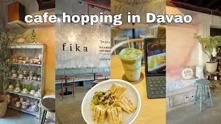 Cafe hopping in Davao ☕ aesthetic cafe, Humble table, Fika, revel by confex, aloha coffee bar 🍵