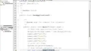 Java Programming - Lists, Stacks, Queues, and Priority Queues - ArrayList Example