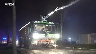 VN24 - Fire escalates - Werl fire department lets company burn down completely