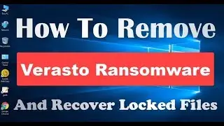 Remove Verasto Ransomware 'or' .verasto File Virus (+File Recovery)