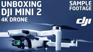 DJI Mini 2 UNBOXING + Sample Footage! New Ultra Portable 4K Drone