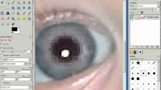 Tirando olhos vermelhos das fotos com o Gimp
