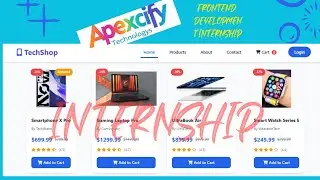 Product Listing & E-commerce Website | HTML CSS JavaScript | Frontend Internship Project