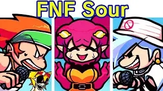 Friday Night Funkin' VS FNF Sour FULL WEEK + Cutscenes (FNF MOD/HARD) (GF/BF/Pico/Sonic)
