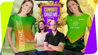 Combate Criativo criação de estampa para camiseta