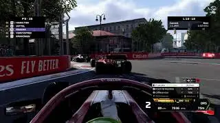 F1 2020 - Baku last lap battle