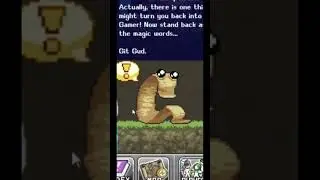 Get Gud! Hollow Knight Joke in IdleOn The Idle MMO 