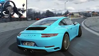 Porsche 911 Carrera S DRIFT | Assetto Corsa ( Steering Wheel ) Gameplay