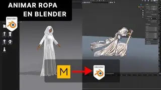 De Marvelous Designer a Blender - Simulación de ropa