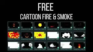 FREE   Cartoon Fire & Smoke