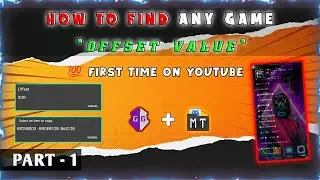 How To Find Offset Value In GG | How To Make Offset | How To Make Value To Offset | Game Guardian