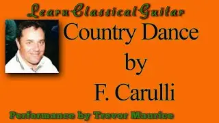 Country Dance Classical Guitar - A Valuable Opportunity to Practice Specific Simplified Techniques