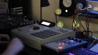 MPC 2000XL + SP-404SX - Beat Making Video - Blue World