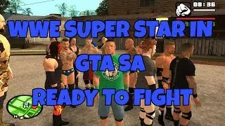 WWE SUPERSTAR MOD IN GTA SA .