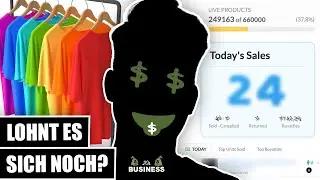 Nach der Schule online Geld verdienen | 912 Tage T-Shirt Business