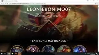 Como Ver Mi Resumen Del Año De League Of Legends