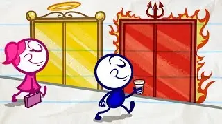 HELLEVATOR and More Pencilmation! | Animation | Cartoons | Pencilmation