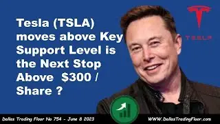 Tesla (TSLA) moves above Key Support Level is the Next Stop Above  $300 / Share ?