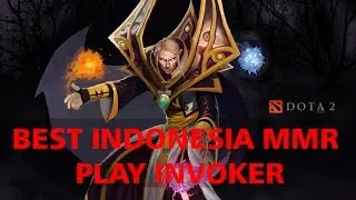 Dota 2 Invoker Best MMR Indonesia 7478 MMR - InYourDream Gameplay