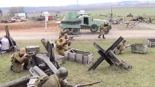 Беларусь.  Реконструкция сражения