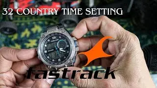 How to Time Setting the Fastrack Digital and Analog Watch