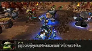 Warcraft 3 Frozen Throne Act One: To Tame A Land Rexxar Campaign My Full Gameplay Hard Part 4