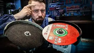 Is the disc face up or down? And other angle grinder tips