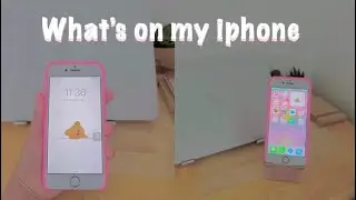 🌷What’s on my iPhone 8 | aesthetic | minimalistic✨