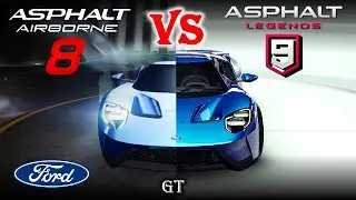 Ford GT: Asphalt 8 vs Asphalt 9