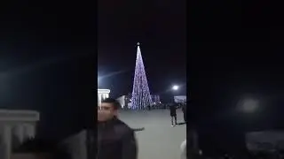 Samarqand vokzalda yangi yil archasi!