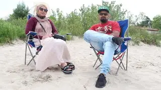 We celebrated wedding anniversary on the beach !