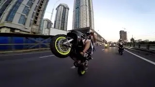 Мои прохваты на заднем 2016! Yamaha JOG Stunt / Джог стант.